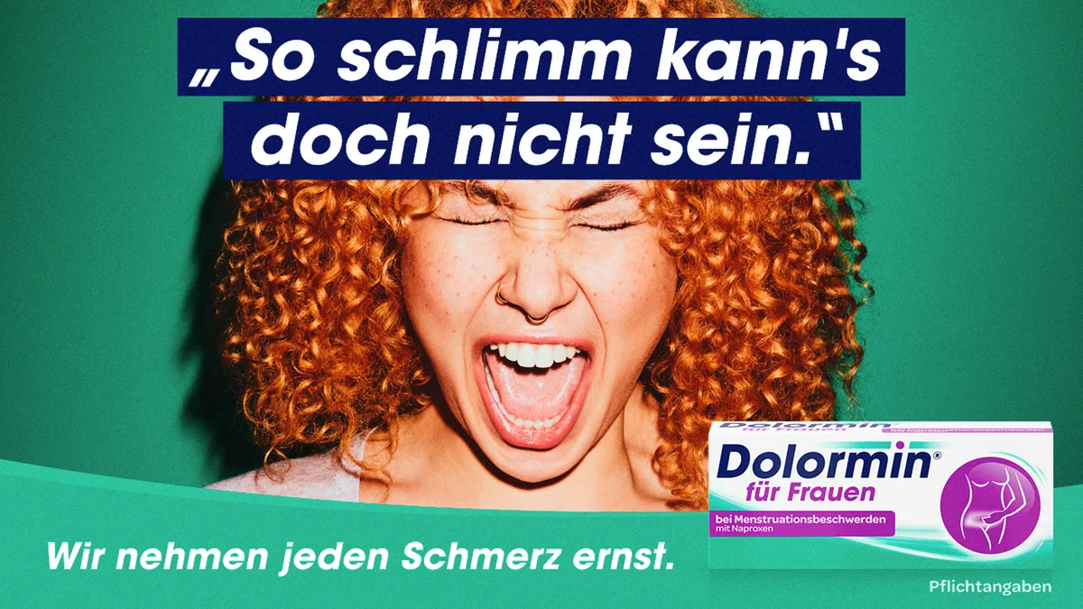 Dolormin Kampagne