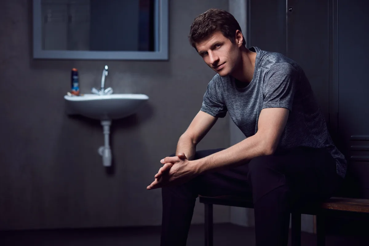 Gillette x Thomas Müller RETUSH Creative Retouching