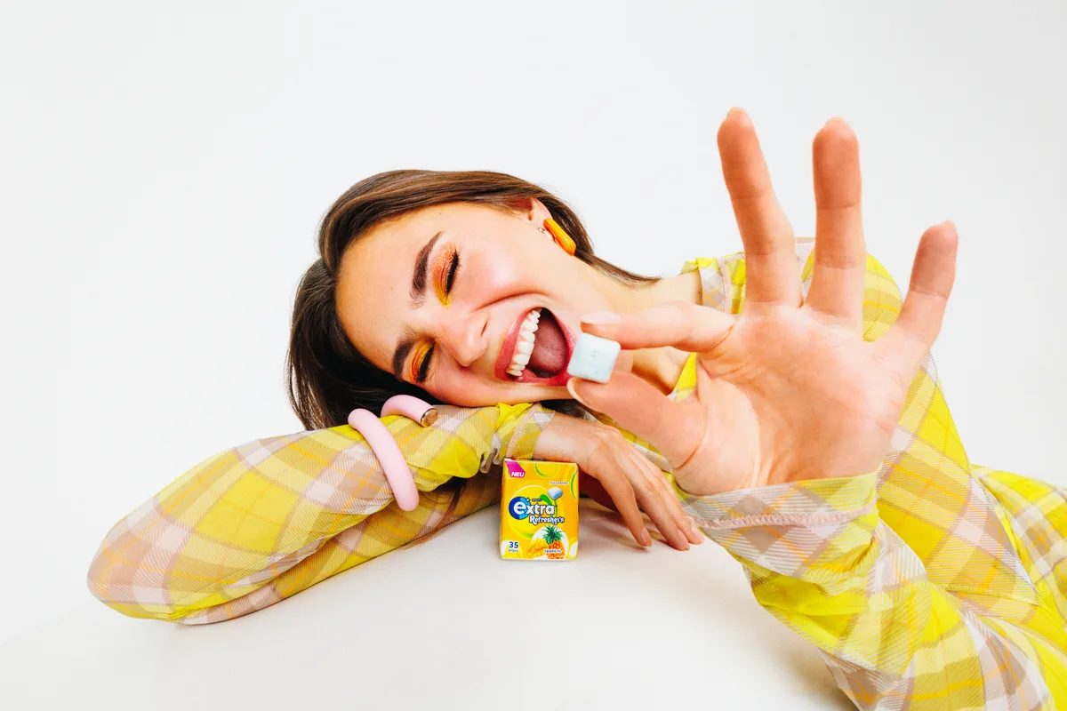 Wrigley's Extra x Stefanie Giesinger 1